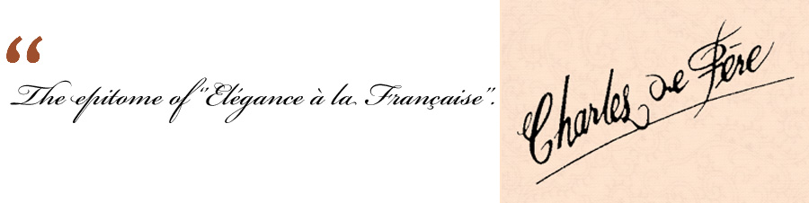 The epitome of Elégance à la Française The epitome of Elégance à la Française